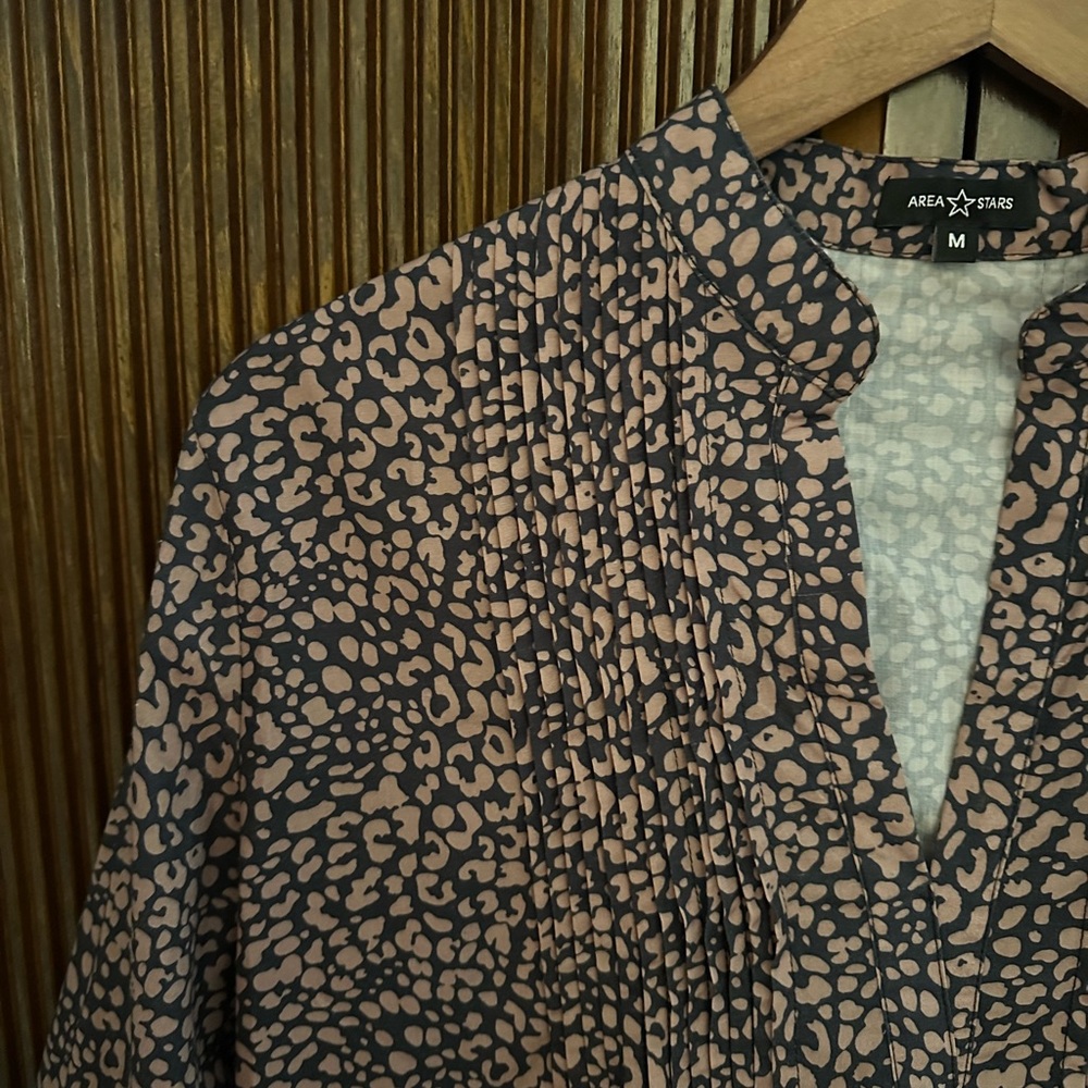Nordstrom Rack Leopard Print Ruffle Dress - Picture 3 of 3